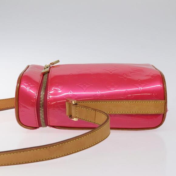 LOUIS VUITTON Monogram Vernis Sullivan Vertical Bag Pink M91259 - Picture 4 of 16